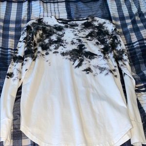 Hollister long sleeve shirt tie dye
